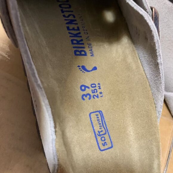 Birkenstock Tan Suede Sandals - Picture 2 of 4